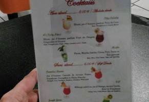 The Orchid menu