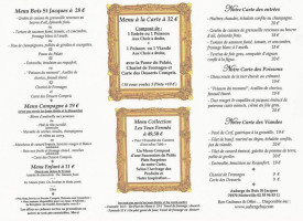 Latabledebaptyste.fr menu
