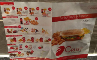 Crust Chicken And Burger food