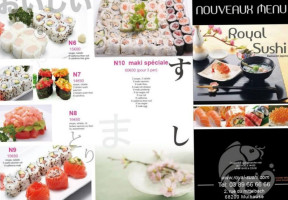 Royal sushi food