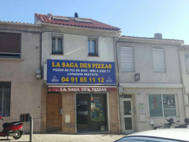 Saga Pizza outside