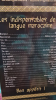Tajinier Arcachon La Teste-de-buch menu