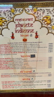 Planete Indienne Since 1998 menu