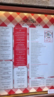 La Sirene menu