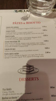 Pizza Del Arte menu