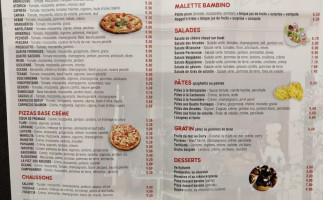 La Pizz Des Arcades menu