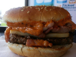 Charli's Mythics Mythic Burger food