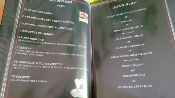 L'eskaya menu