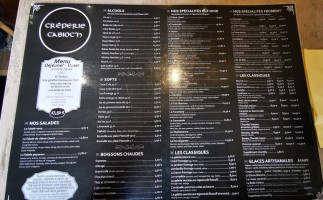 Crêperie De La Poste menu