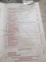 Le Cô-dô Huê menu