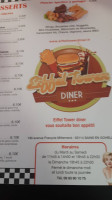 Eiffel Tower Diner menu