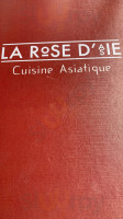 La Rose d'Asie food