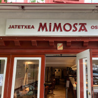 Mimosa inside