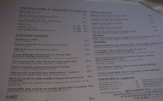 Le Quai menu