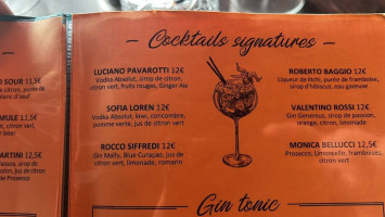 Laurina menu