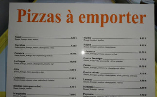 La Grappa menu