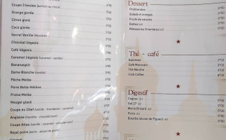 L'atlas Du Maroc menu