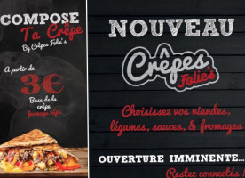 Crepes Folies food