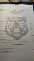 La Fontaine De L'ours menu