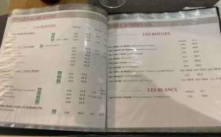 Le Laurier Fleuri menu