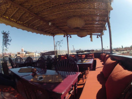 Cafe Guerrab Marrakech inside
