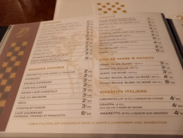 Angeluzzo menu