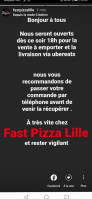Fast Pizza Lille food