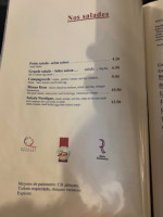 Creperie La Fregate menu