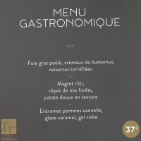 Lucien Doriath menu