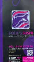 Folie’s Sushi food