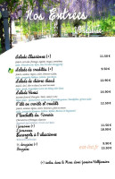 La Taverne menu