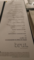 Brut. menu