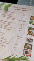 Chez Mian menu