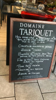 L'espérance Angoulême menu