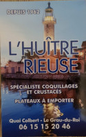 L'huitre Rieuse food