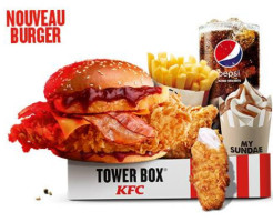 Kfc (kentucky Fried Chicken) Chasseneuil Poitiers Nord food