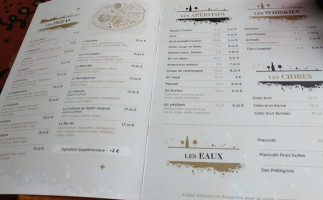 Le Ro-an menu