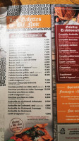 Creperie Le Bot menu