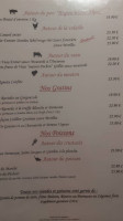 Au Comptoir Des Viandes menu