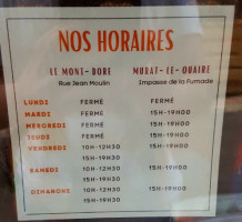 Cafe Le Petit Paris menu