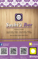 Sushi’s menu
