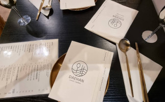 Daehan menu