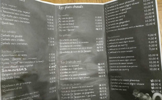 Le Banme menu