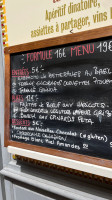 Cafe de L'etoile menu