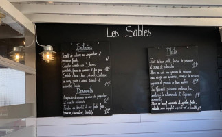 Restaurant Les Sables Lo Weko Bar food