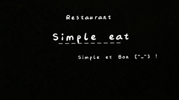 Simple Eat food