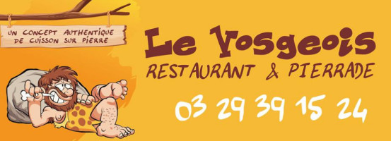 Le Vosgeois menu