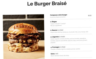 Le BraisÉ Burger Gourmet Lille food