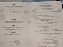 La Terrasse de l'Antiquaille menu