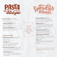 Signorizza Pizzeria La Teste-de-buch menu